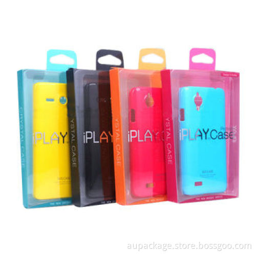 Plastic boxes for phone, case with printing, fashionable design